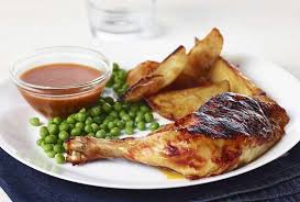 Recette De Cuisse De Poulet Au Four Avec Patates Roties Meilleur Qu 39 Au Restaurant Temps De Prepara Chicken Recipes Chicken Leg Recipes Baked Chicken Legs