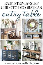 How to decorate entryway table. How To Decorate A Console Table Like A Pro Best Entry Table Ideas