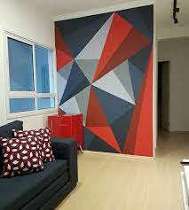 Maybe you would like to learn more about one of these? 60 Best Geometric Wall Art Paint Design Ideas 1 33decor Bedroom Wall Designs Wall Paint Designs Home Interior Design