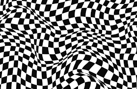 If you love the pattern aesthetic, these dark and chic designs could be the perfect background for your iphone or android. Black White Wavy Chequered Aesthetic Wall Mural Hovia
