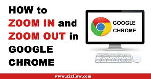 Supports keyboard shortcuts for zoom in & zoom out. How To Zoom In And Out In Google Chrome