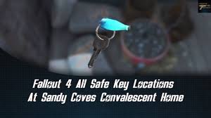 Fallout 4 All Safe Key Locations At Sandy Coves Convalescent Home