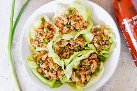 Ground Turkey Lettuce Wraps Recipe Lake Shore Lady Recipe In 2020 Turkey Lettuce Wraps Ground Turkey Lettuce Wraps Lettuce Wrap Recipes