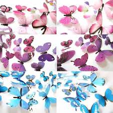Mereka biasanya dikaitkan dengan musim semi dan musim panas dan mudah mendominasi ruang. Stiker Tempelan Kupu Kupu 3d Pvc Hiasan Dinding Wall Sticker Butterfly Shopee Indonesia