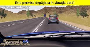 Atunci când traficul rutier este aglomerat. Chestionare Auto Este PermisÄƒ DepÄƒsirea In SituaÅ£ia DatÄƒ