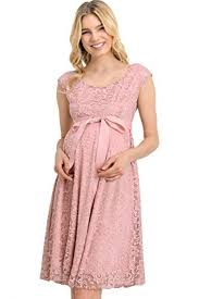 Hello Miz Floral Lace Baby Shower Party Cocktail Dress With Satin Waist Maternity Dress X Large Mauve Elegant Maternity Dresses Maternity Dresses Dresses