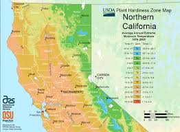 North California Plant Hardiness Zone Map Mapsof Growing