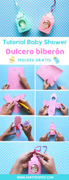 2 Recuerdos Para Tu Baby Shower Partypop Diy