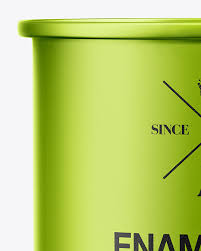 Download Metallic Enamel Cup Mockup In Cup Bowl Mockups On Yellow Images Object Mockups