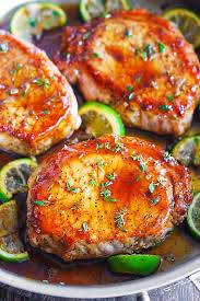 Cooking times vary for thin vs. Pan Fried Pork Chops With Honey Lime Glaze Julia S Album