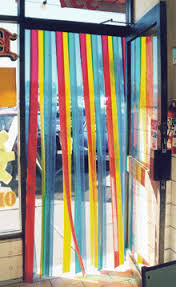 pvc strip curtains dmf door stripping the old days childhood memories 70s
