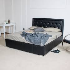 300,00 € matrimoniale ricoperto in pelle nera spazioso misure 2.20 x 185 altezza 115. Letto William In Ecopelle E Contenitore Al Miglior Prezzo Su Arredocasastore