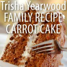 Recipe courtesy of trisha yearwood. Live With Kelly Trisha Yearwood Family Carrot Cake Recipe Recipes Carrot Cake Recipe Food Network Recipes
