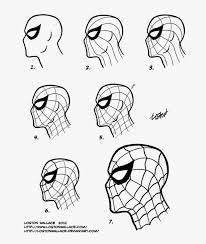 It is easy and simple to draw spiderman face mask pencil drawing step by step.go through the video to learn and know. Spiderman Facemask 7 Steps With Pictures Instructables