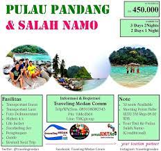 Check spelling or type a new query. Paket Wisata Pulau Pandang 3 Hari 2 Malam Traveling Medan
