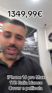 iPhone 16 Pro Max 1TB Bianco Italia: Offerta Imbattibile