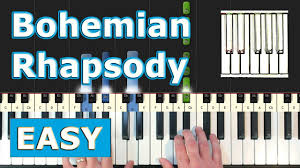 Browse our 90 arrangements of bohemian rhapsody. sheet music is available for piano, voice, guitar and 62 others with 30 scorings and 7 notations in 28 genres. Queen Bohemian Rhapsody Piano Tutorial Easy Sheet Music Synthesia Youtube