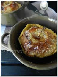 Pommes Au Four Au Chocolat Noix De Coco Un Diner En Provence Pommes Au Four Noix De Coco Pomme