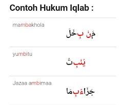 Berapa huruf hukum ikhfa sebutkan? Pengertian Dan Cara Membaca Iqlab Ø¥Ù‚Ù„Ø§Ø¨ Indonesia Pintar