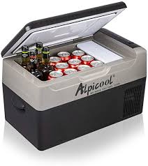 Amazon Fr Alpicool G22 Refrigerateur Portable A Compression 12v Glaciere Electrique Voiture 22l Mini Frigo Congelateur Pour Maison Voiture Dortoir Camping Ou Pique Nique En Plein Air 20 A 20