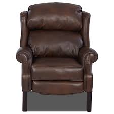 This massage recliner has a sleek silhouette that doesn't look like most massage chairs, making it ideal in nearly any space. Klaussner High Leg Recliners Greenbrier High Leg Reclining Chair Value City Furniture High Leg Recliners