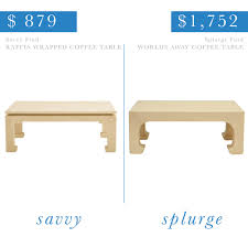Materials | low emission engineered wood, hand woven mendong grasscloth. Coffee Table Finds Follow The Find