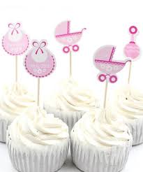 The ones pictured here are a clever take on a classic. Pics Pour Cupcake Baby Shower Fille Olili