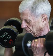 Diagnosed with pulmonary fibrosis, Bill Vick runs for his life