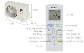Hướng dẫn sử dụng remote điều hòa Gree