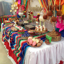 Fiesta Mexican Bridal Wedding Shower Party Ideas Photo 10 Of 19 Mexican Fiesta Party Mexican Party Decorations Fiesta Birthday Party