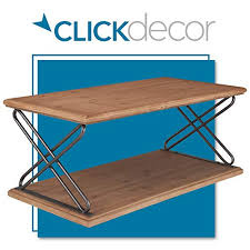 4.7 out of 5 stars. Customer Favorite Clickdecor Brooks Contemporary Wooden Coffee Table With Metal Cross Legs Rectangular Tabletop With Storage Shelf Modern Industrial Living Room Furniture Natural Brown Accuweather Shop