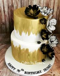 Primary color please select a color. Gold White And Black Cakes By Ilona G Facebook