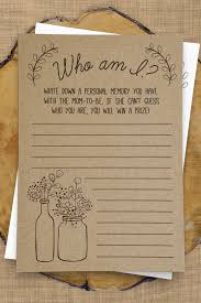 Who Am I Game Who Am I Baby Shower Game Printable Baby Etsy In 2020 Second Baby Showers Baby Shower Games Baby Shower Funny