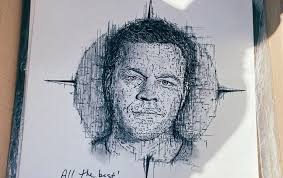 Irish Artist Raffling Off A Portrait Signed By Matt Damon For Pieta House