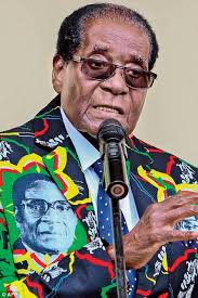 Ex-president of Zimbabwe...