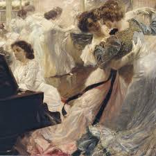 Afna Her Majesty S Infernal Jubilees Begin With A State Of Decorum But Once Midnight Falls The Demons Descend Dance Paintings Painting Gallery Art History