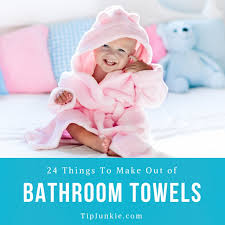 Diy baby gifts baby crafts sewing for kids baby sewing sewing ideas. 24 Things To Make Out Of Bathroom Towels Tip Junkie