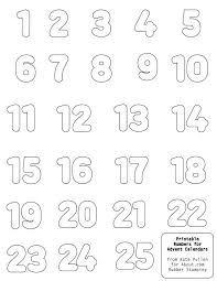 It S As Easy As 1 2 3 To Use Free Printable Numbers Digital Stamps Free Printable Numbers Printable Numbers Printable Advent Calendar