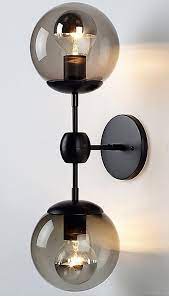 Check spelling or type a new query. Wall Light Double Globe Sconce Globe Clear Glass Sconce 2 Etsy In 2021 Contemporary Wall Lamp Wall Sconces Living Room Modern Sconces