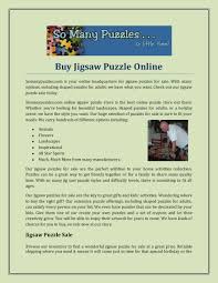 No tengo tiempo de sentarme a hacer . Somanypuzzles Buy Jigsaw Puzzle Online Page 2 Created With Publitas Com