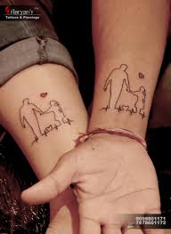 See more ideas about father daughter tattoos, tattoos, tattoos for daughters. Father And Daughter Tattoo Design Best Bounding Daughter With Dad Tattoo At Aaryans Ahmedaba Father Tattoos Father Daughter Tattoos Tattoos For Daughters