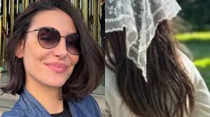 Filha de Mel Fronckowiak e Rodrigo Santoro esbanja estilo durante viagem com os pais