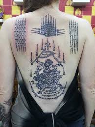 Thailand is one of the most famous countries for tattoo maniacs. Thai Tattoo On A Girl Yantra Ink Sak Yant Tattoo Ink Tattoo Yantra Tattoo