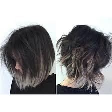 Blonde dark underneath top brown hair nails etc colors. Do A Bleached Grey Underneath Black On Top Do A Bleached Grey Underneath Black On Top Source By In 2020 Short Ombre Hair Grey Ombre Hair Short Hair Balayage