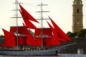 Узнав о предсказании, данном ассоль, выполняет его, изготовляя алые паруса для своего корабля «секрет». Alye Parusa Ne Sobirayutsya Otmenyat Iz Za Uhudsheniya Epidemicheskoj Situacii Ia Regnum