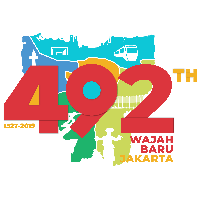 Jakarta in wpap #happybirthday #jakarta #indonesia #wpap #488 #art #popart #vector #popular #pinterest #vectorart #ondelondel #pancoran #monas #dirgahayu. Jakarta Akan Rayakan Hut Ke 492 Ini Filosofi Di Balik Logonya
