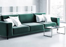 154 x 60 cm großen sitzfläche zum anlehnen, entspannen und wohlfühlen. Couch Grun Samt