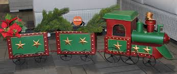 Winter Eisenbahn Dekorieren Holzschutz Weihnachtsstern