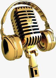 Golden Microphone Music Images Music Wallpaper Art Music