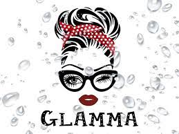 Download Glamma Svg Grandma Birthday Svg Grandma Gift Design Gigi Etsy Granny Christmas Cricut Transfer Paper